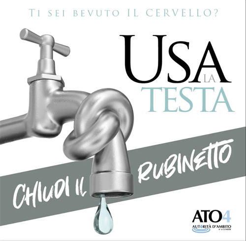 L'acqua è una risorsa esauribile": la campagna anti-sprechi dell'Ato4 del Cuneese